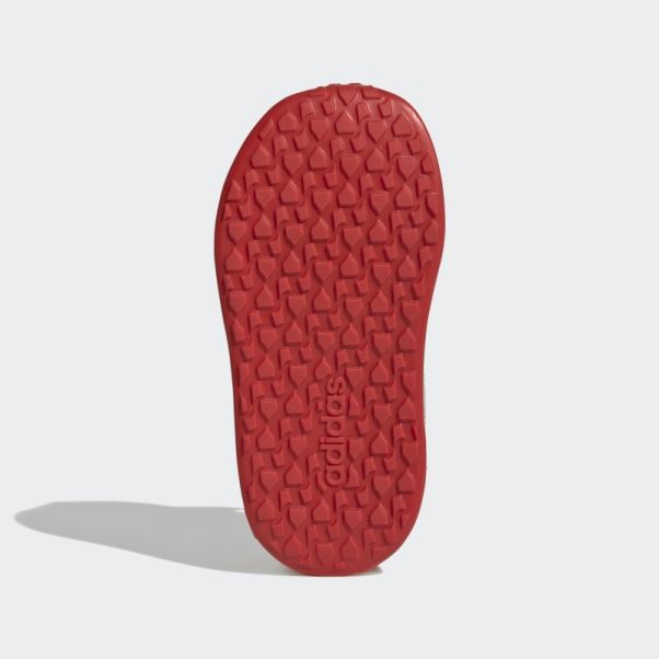 Rouge Adidas Vs Switch 3 Style De Vie Course Crochet Et Boucle Sangle Chaussures Mode