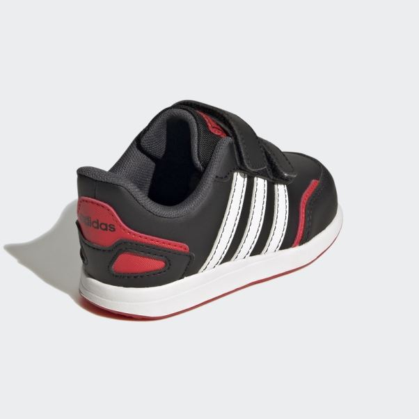 Rouge Adidas Vs Switch 3 Style De Vie Course Crochet Et Boucle Sangle Chaussures Mode