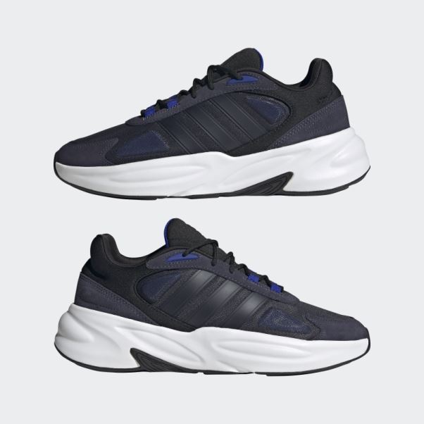 Chaussures Adidas Ozelle Cloudfoam Bleu Marine