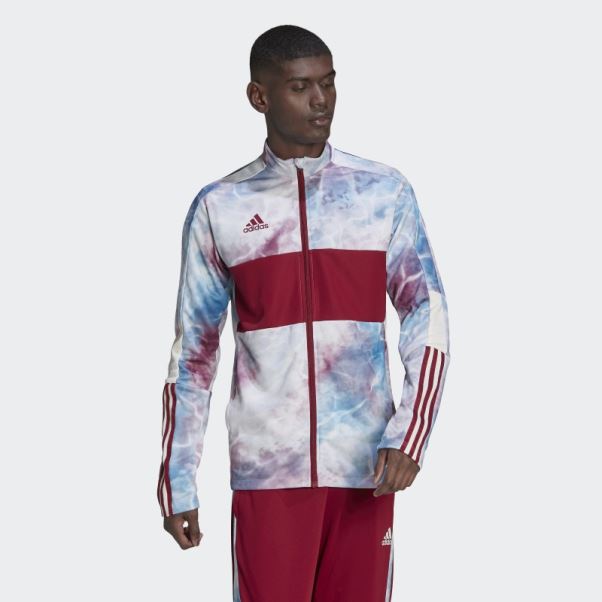 Adidas Tiro Track Top Bordeaux