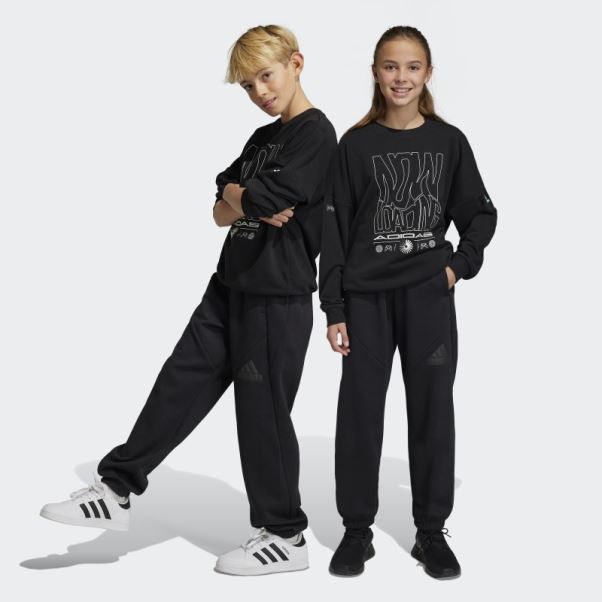 Pantalon De Survêtement Noir Adidas Future Icon Logo