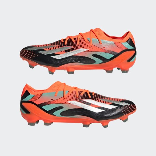 Adidas X Speedportal Messi.1 Chaussures De Sol Ferme Orange