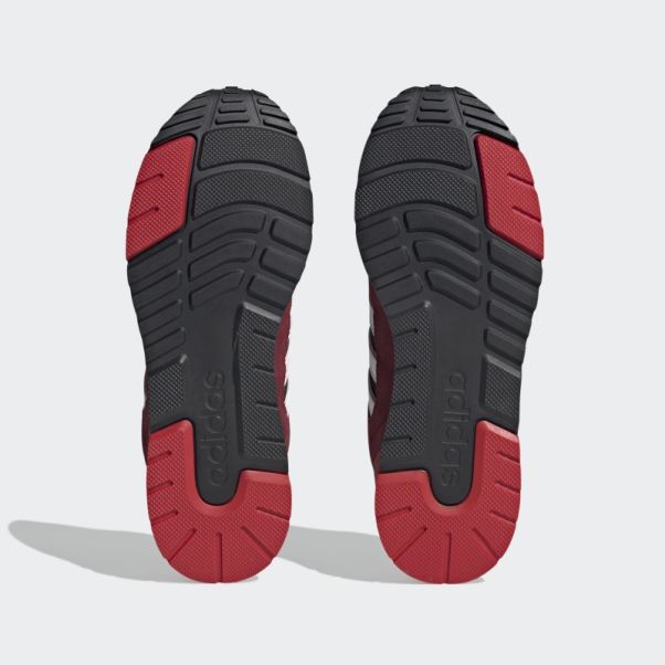 Chaussures Adidas Run 80s écarlates