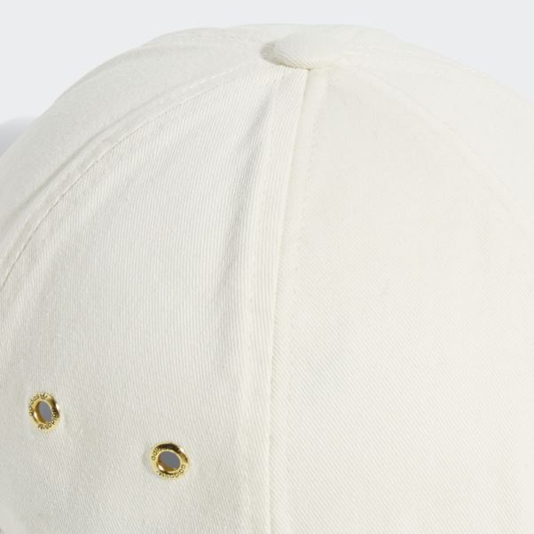 Adidas Casquette Blanche Décontractée à Mini Logo