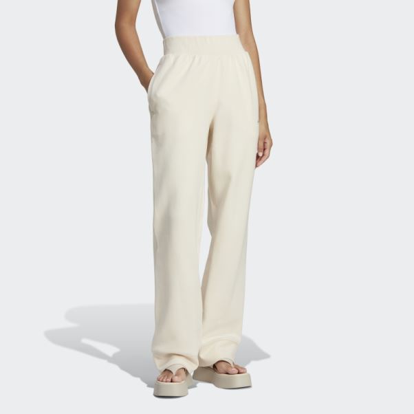 Adidas Pantalon De Survêtement Premium Essentials Blanc