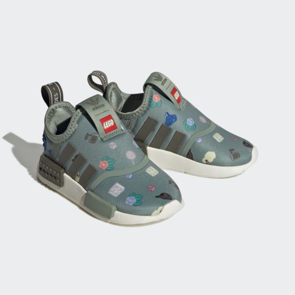 Adidas Nmd 360 X Lego Chaussures Argent Vert