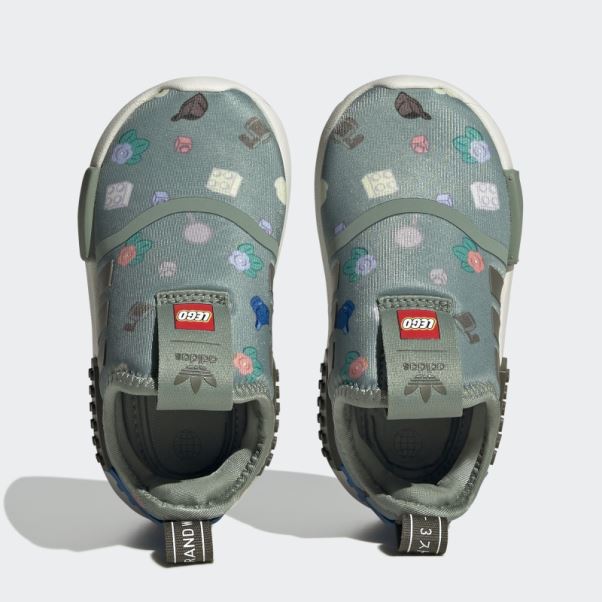 Adidas Nmd 360 X Lego Chaussures Vert Argent