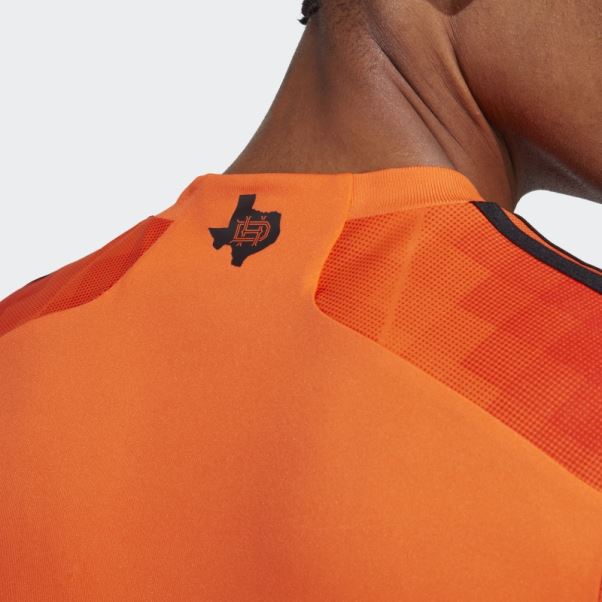 Maillot Domicile Houston Dynamo 23/24 Orange Adidas