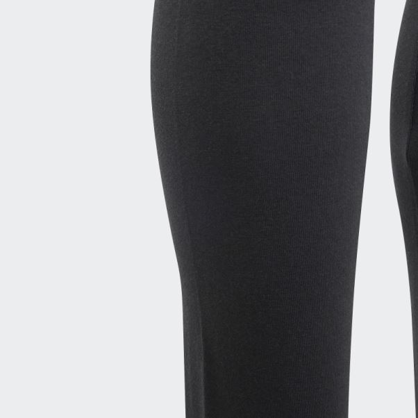 Collants En Coton Gros Logo Essentials Adidas Noir