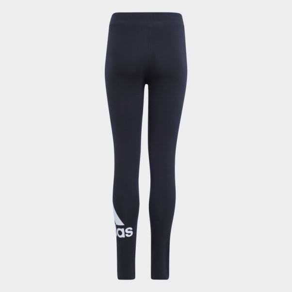 Adidas Essentials Legging En Coton à Gros Logo Noir