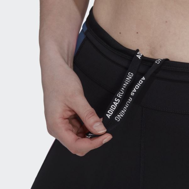 Adidas Leggings 7/8 Noir à Blocs De Couleurs
