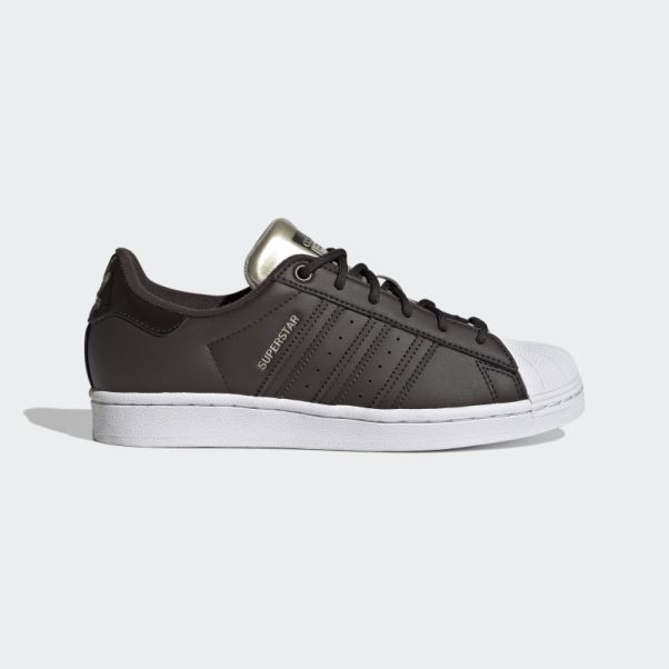 Adidas Superstar Chaussures Marron Nuit