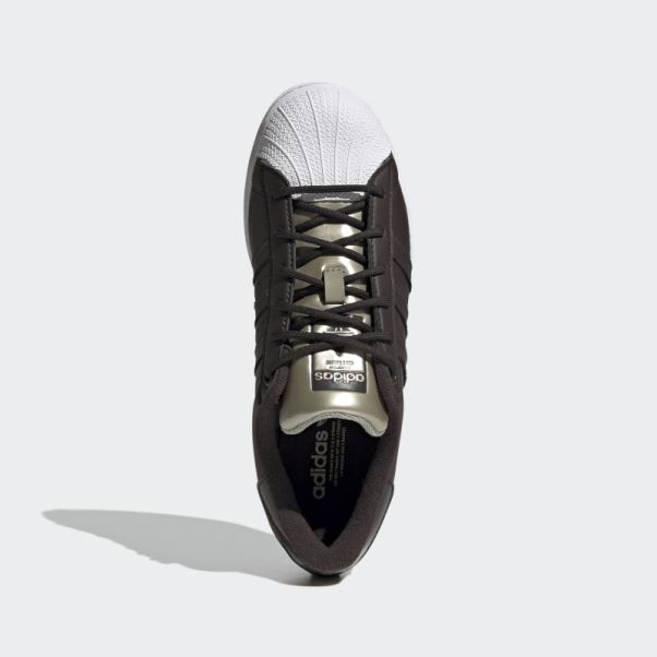Adidas Superstar Chaussures Marron Nuit