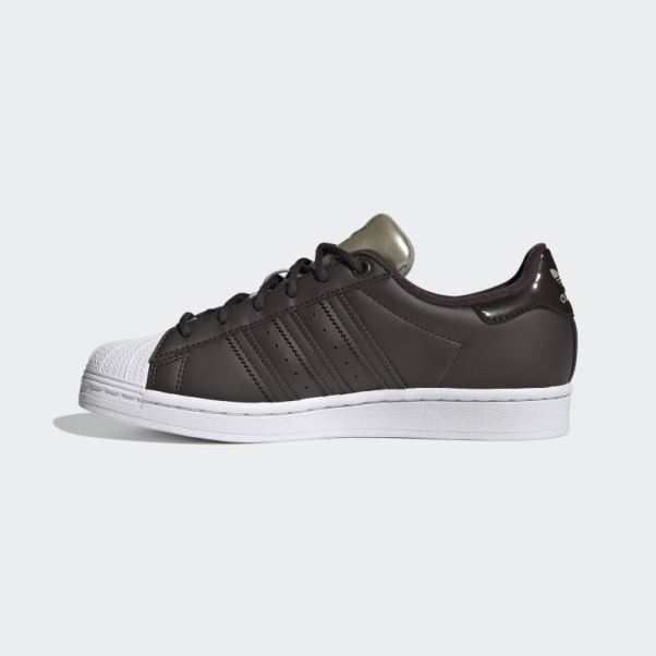 Adidas Superstar Chaussures Marron Nuit