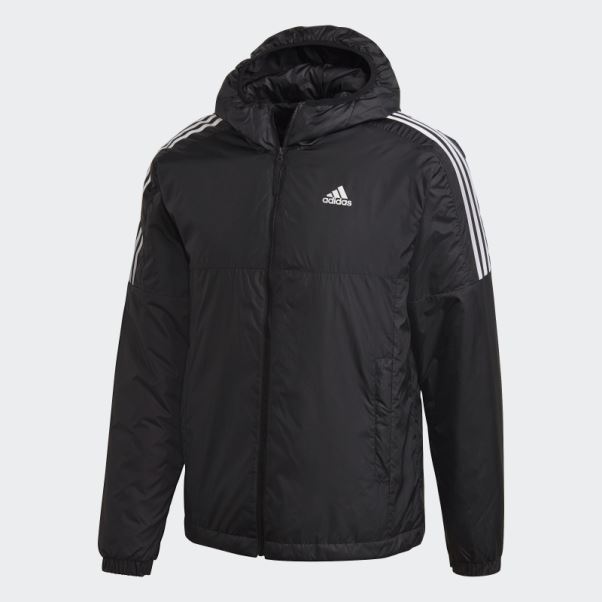 Veste à Capuche Isolée Adidas Essentials Noir