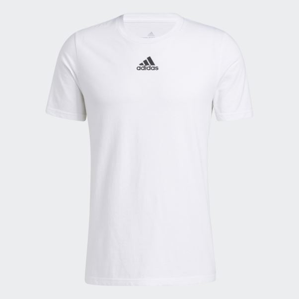 T-shirt Amplificateur Adidas Blanc