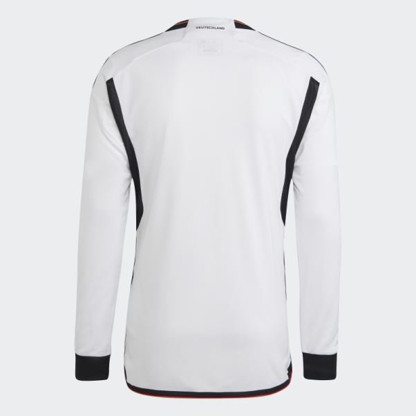 Maillot Domicile Allemagne 22 Manches Longues Blanc Adidas