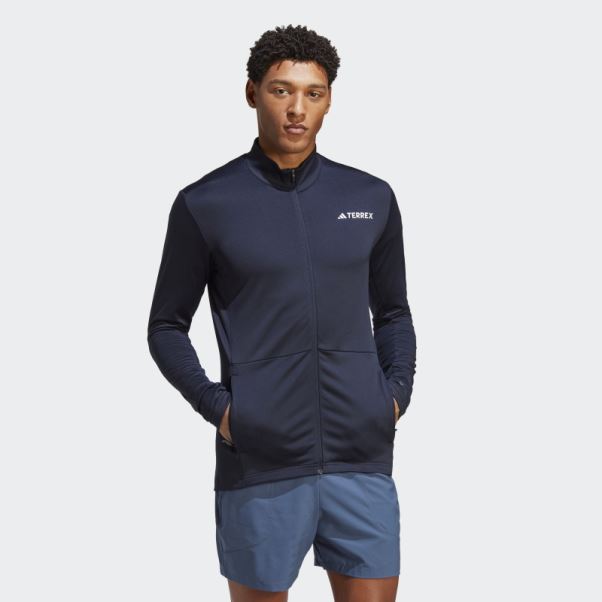 Veste Polaire Terrex Multi Full-zip Encre Adidas