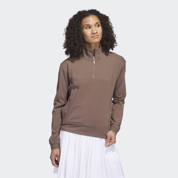 Pull De Golf Adidas Ultimate365 Tour 1/4-zip Terre