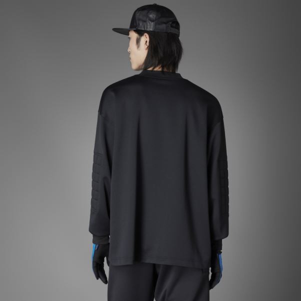 Sweat-shirt Gardien De But Bleu Version Adidas Noir