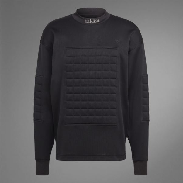 Sweat-shirt Gardien De But Bleu Version Adidas Noir