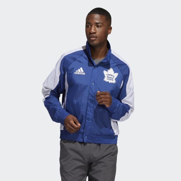 Veste Adidas Maple Leafs Reverse Retro Bleu