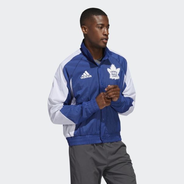 Veste Adidas Maple Leafs Reverse Retro Bleu