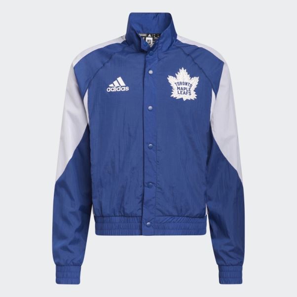 Veste Adidas Maple Leafs Reverse Retro Bleu