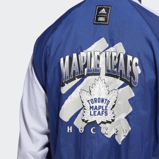 Veste Adidas Maple Leafs Reverse Retro Bleu