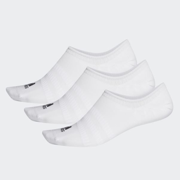 Chaussettes Invisibles - 3 Paires Blanches Adidas