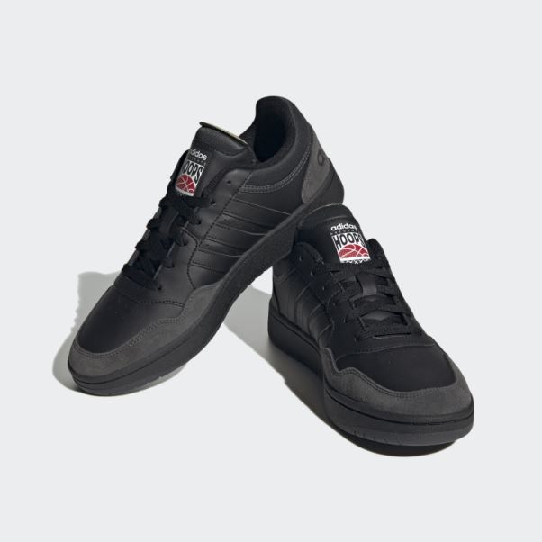 Adidas Hoops 3.0 Lifestyle Basketball Low Classic Vintage Chaussures