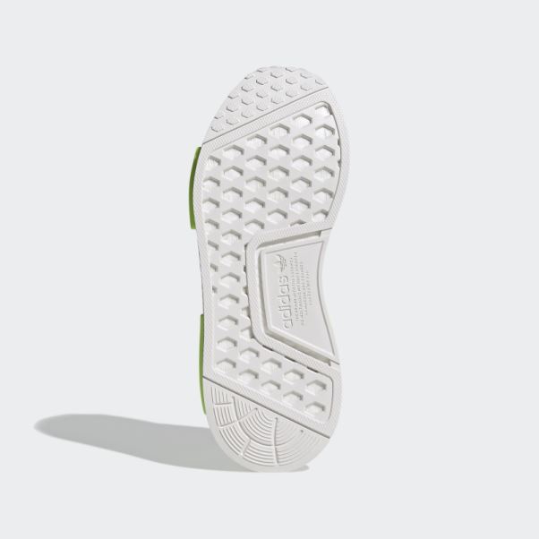 Chaussures Adidas Nmd-r1 Vert Chaud