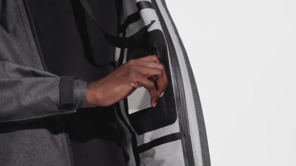 Adidas Myshelter Rain.rdy Veste En Jean Noir