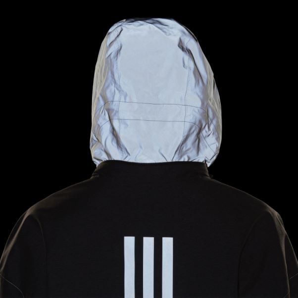 Adidas Myshelter Rain.rdy Veste En Jean Noir