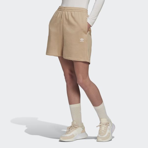 Adidas Adicolor Essentials Short En Molleton Beige