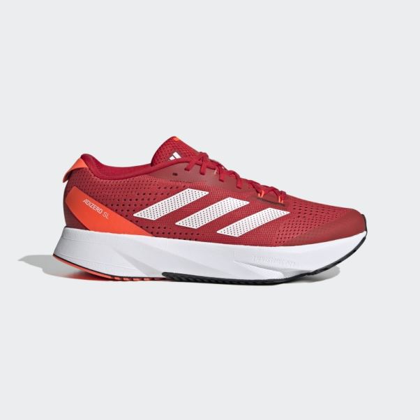 Chaussures De Course Adidas Adizero Sl écarlate