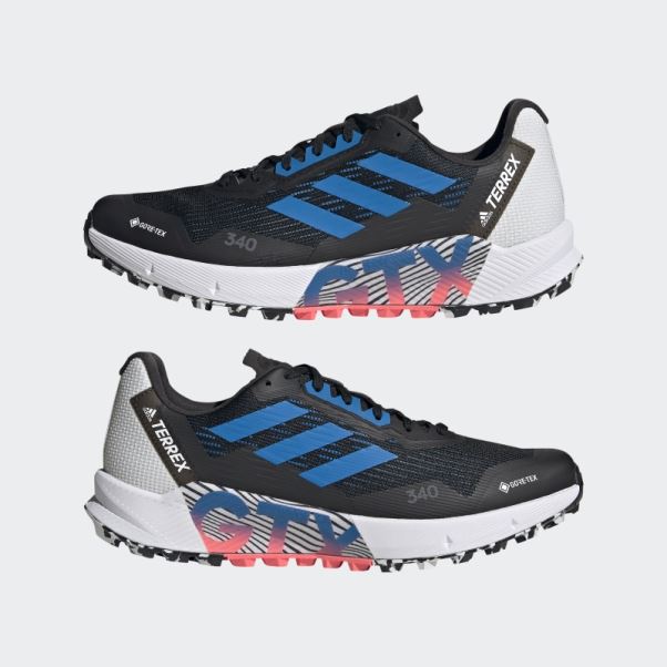 Adidas Terrex Agravic Flow 2.0 Chaussures De Course Sur Sentier Gore-tex Noir