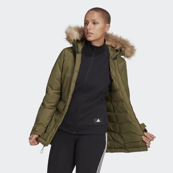 Parka à Capuche Utilitas Adidas Olive