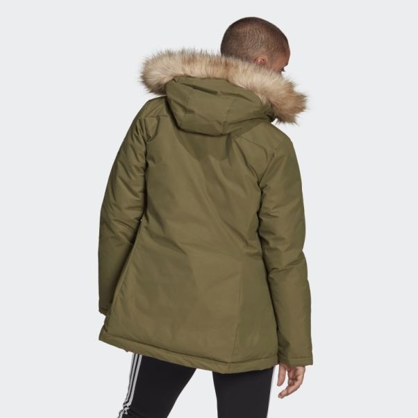 Parka à Capuche Utilitas Adidas Olive