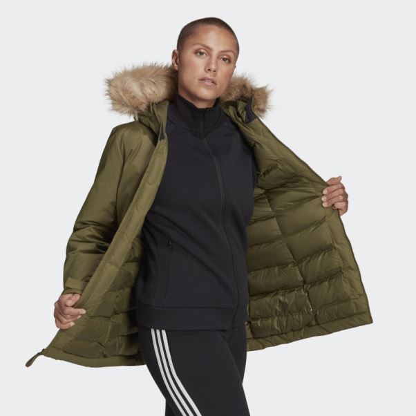 Parka à Capuche Utilitas Adidas Olive