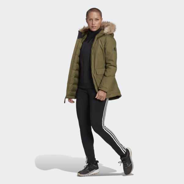 Parka à Capuche Utilitas Adidas Olive