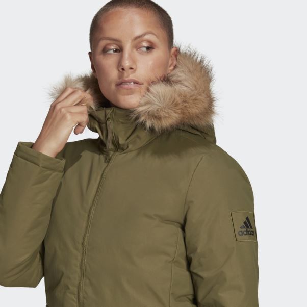 Parka à Capuche Utilitas Adidas Olive