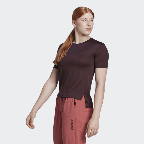 T-shirt Multi Terrex Marron Adidas
