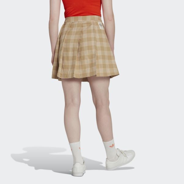 Jupe Collégiale Beige Adidas