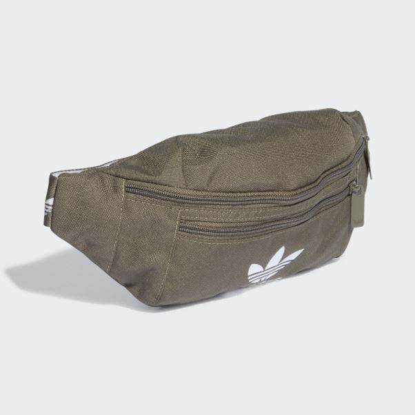 Adidas Olive Adicolor Sac De Taille Classique