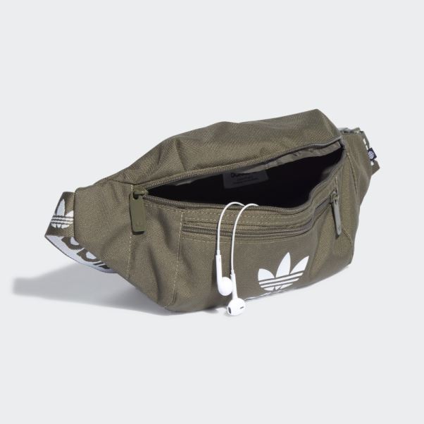 Adidas Olive Adicolor Sac De Taille Classique