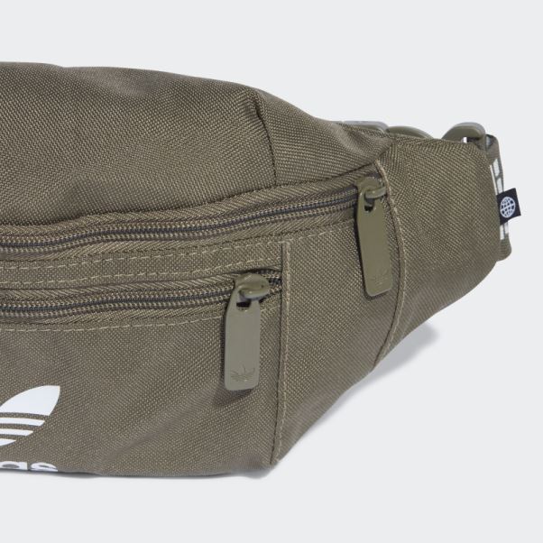 Adidas Olive Adicolor Sac De Taille Classique