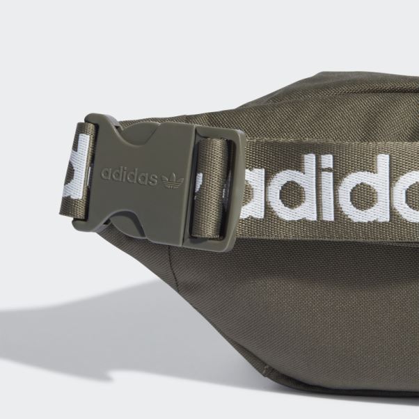 Adidas Olive Adicolor Sac De Taille Classique