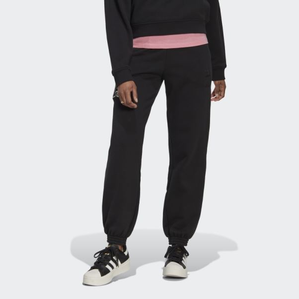 Adidas Pantalon De Jogging Disney Noir à Revers