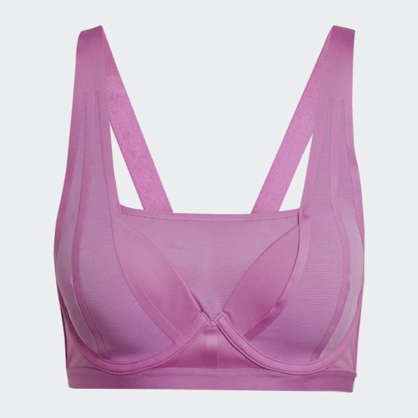 Soutien-gorge D'entraînement à Maintien élevé Tlrd Impact Luxe Lilas Adidas